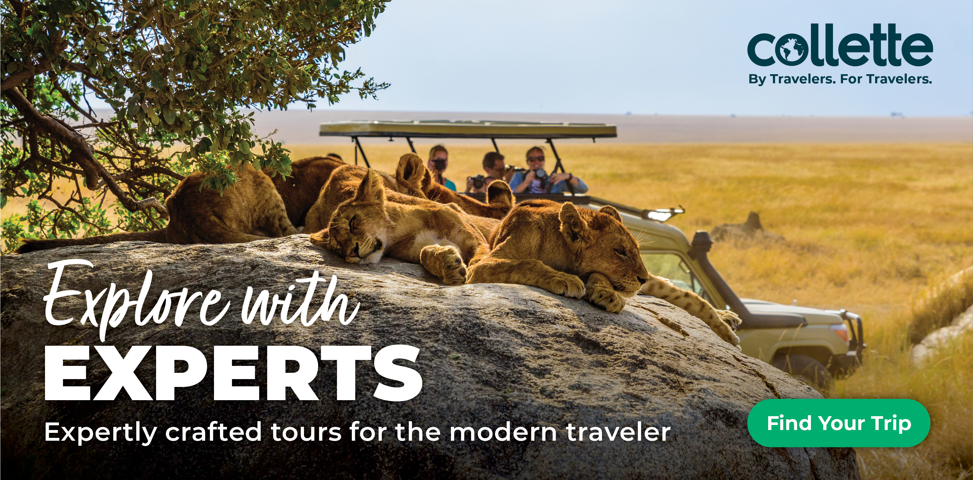 Explore with EXPERTS Expertly crafted tours for the modern traveler - Find your trip!