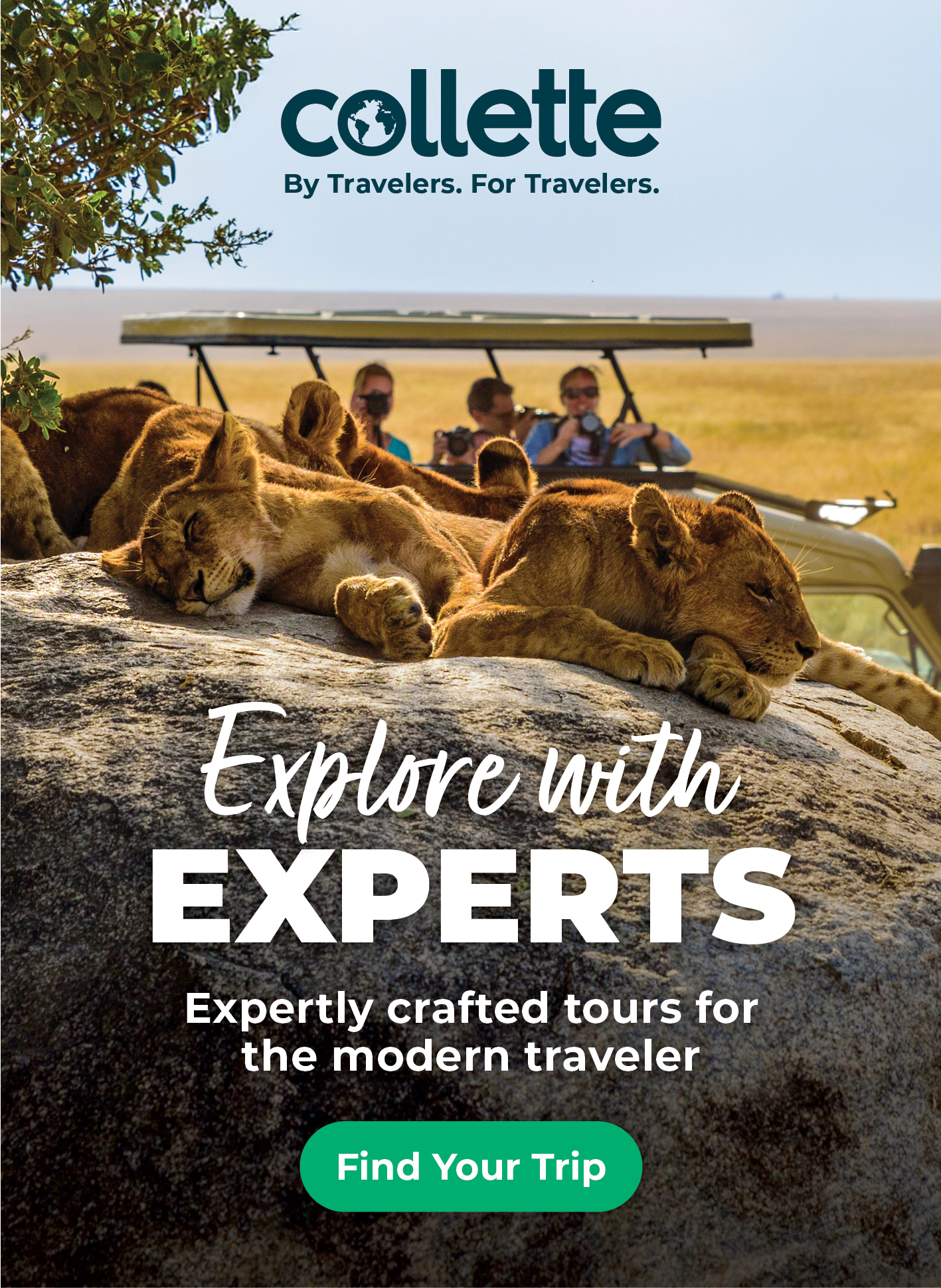 Explore with EXPERTS Expertly crafted tours for the modern traveler - Find your trip!