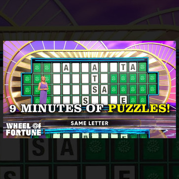 9 Minutes of Puzzles to Solve! | S42 | Wheel of Fortune Watch on YouTube