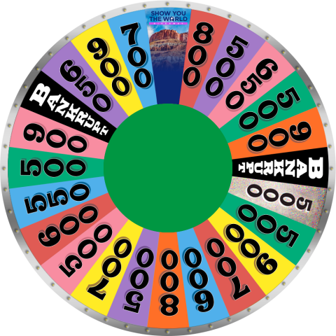 Show You The World Toss Up Challenge | Wheel of Fortune